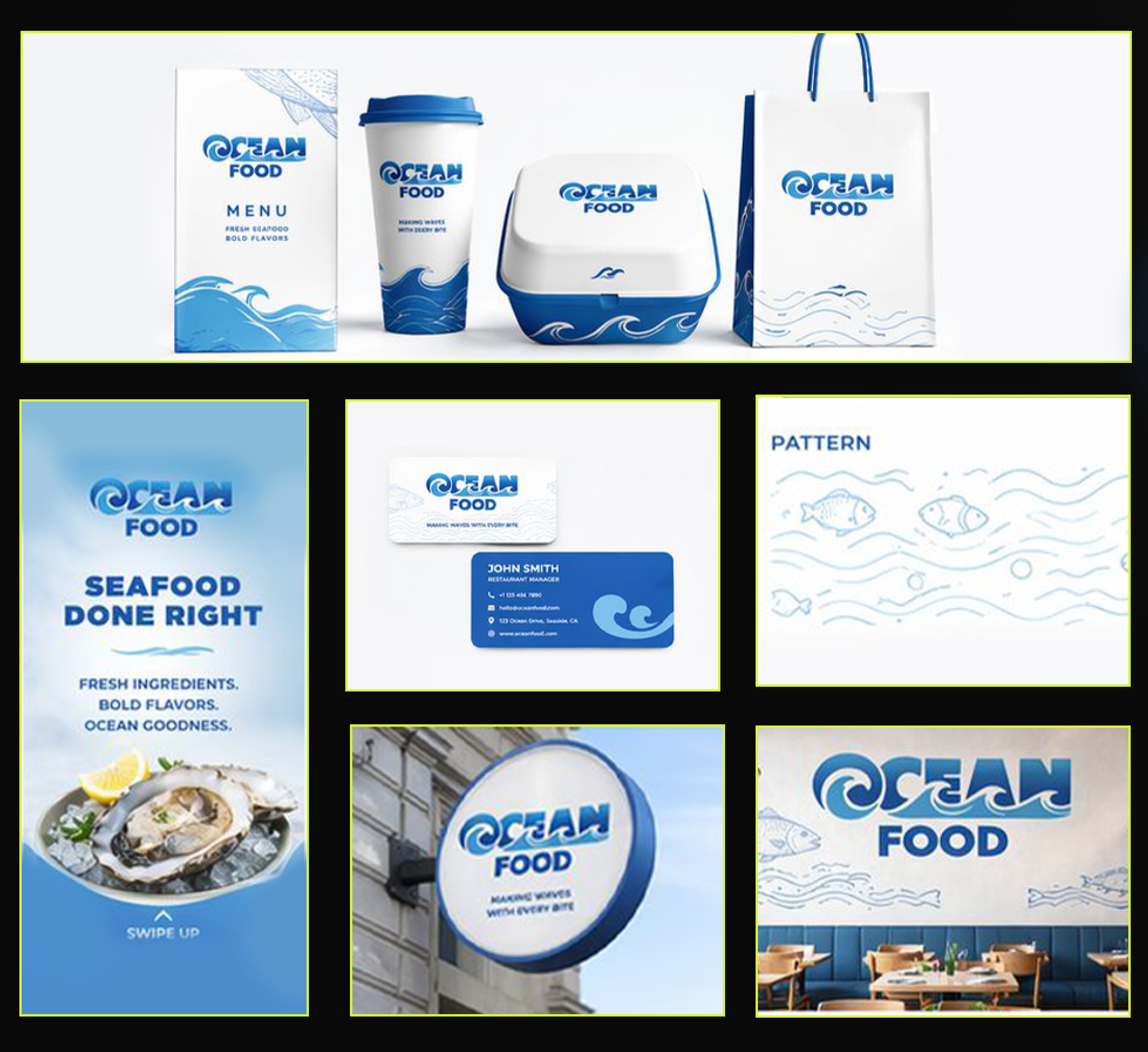 Ocean Food brand applications