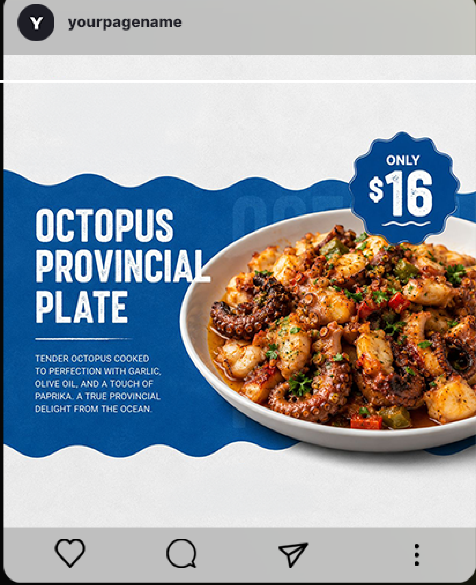 Octopus provincial plate post