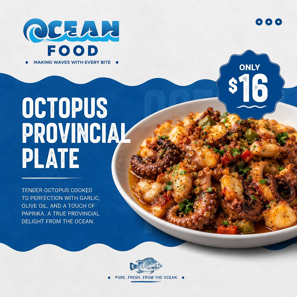 Octopus provincial plate post